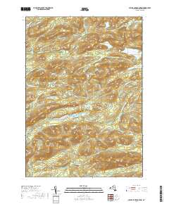 Spruce Lake Mountain 2019 topographic map thumbnail