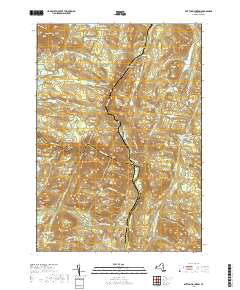 Dutton Mountain 2019 topographic map thumbnail