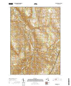 Strykersville 2019 topographic map thumbnail