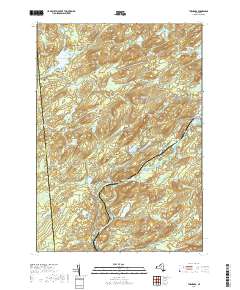 Thendara 2019 topographic map thumbnail