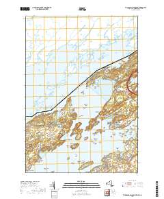 Thousand Island Park 2019 topographic map thumbnail