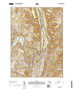Troy North 2019 topographic map thumbnail
