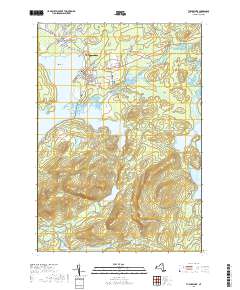 Tupper Lake 2019 topographic map thumbnail