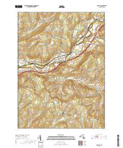 Unadilla 2019 topographic map thumbnail