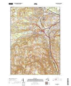 Utica West 2019 topographic map thumbnail