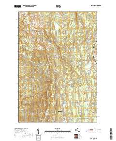 West Chazy 2019 topographic map thumbnail