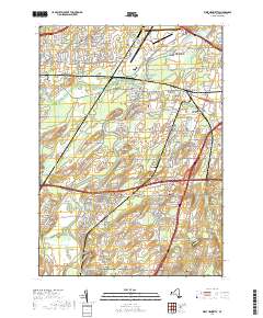 West Henrietta 2019 topographic map thumbnail