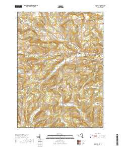 Woodhull 2019 topographic map thumbnail