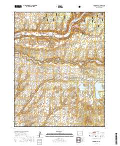 Dolores East 2019 topographic map thumbnail