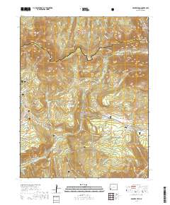 Dolores Peak 2019 topographic map thumbnail