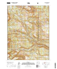 Dome Peak 2019 topographic map thumbnail