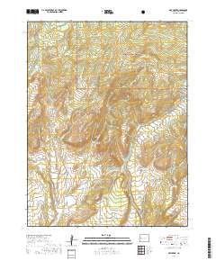 Dry Creek 2019 topographic map thumbnail