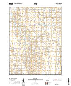 Dry Gulch 2019 topographic map thumbnail