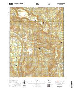 Dunckley Pass 2019 topographic map thumbnail