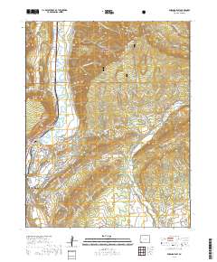 Durango East 2019 topographic map thumbnail