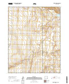 Durkee Creek SE 2019 topographic map thumbnail