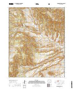Creager Reservoir 2019 topographic map thumbnail