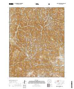 Cripple Creek North 2019 topographic map thumbnail