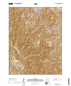 Cripple Creek South 2019 topographic map thumbnail