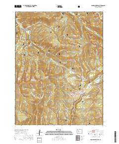 Crooked Creek Pass 2019 topographic map thumbnail