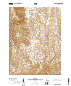 Cross Mountain Canyon 2019 topographic map thumbnail