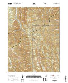 Cucharas Pass 2019 topographic map thumbnail