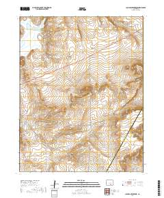 Cucharas Reservoir 2019 topographic map thumbnail