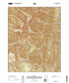 Culebra Peak 2019 topographic map thumbnail