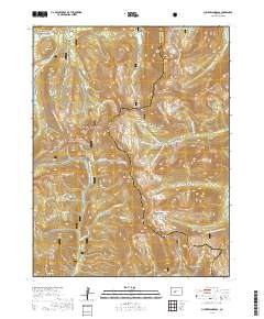 Cumberland Pass 2019 topographic map thumbnail