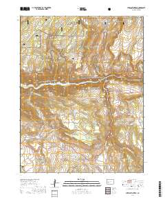 Curecanti Needle 2019 topographic map thumbnail
