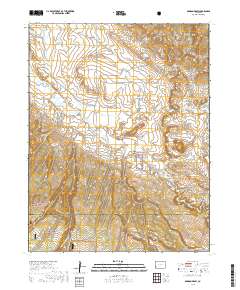 Dawson Draw 2019 topographic map thumbnail