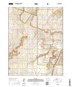 Delhi 2019 topographic map thumbnail
