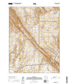 Dinosaur 2019 topographic map thumbnail