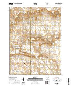 Dipper Spring 2019 topographic map thumbnail
