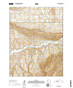 Divide Creek 2019 topographic map thumbnail