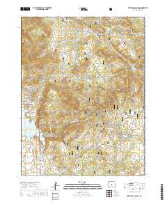 Elevenmile Canyon 2019 topographic map thumbnail