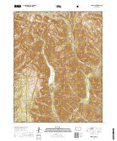 Emerald Lake 2019 topographic map thumbnail