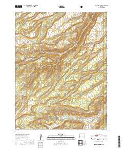 Escalante Forks 2019 topographic map thumbnail