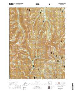 Fairview Peak 2019 topographic map thumbnail