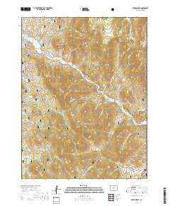Farnum Peak 2019 topographic map thumbnail