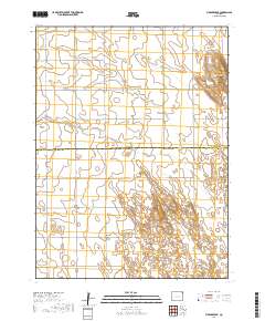 Fiddler Peak 2019 topographic map thumbnail