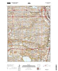 Fort Logan 2019 topographic map thumbnail