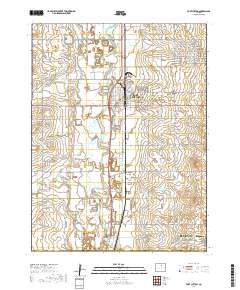 Fort Lupton 2019 topographic map thumbnail