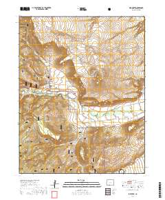 Fox Creek 2019 topographic map thumbnail