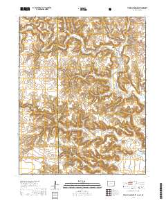 Furnish Canyon East 2019 topographic map thumbnail