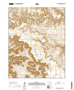 Furnish Canyon West 2019 topographic map thumbnail
