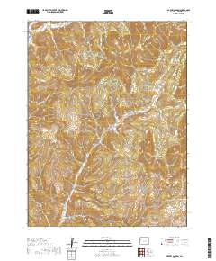 Garvey Canyon 2019 topographic map thumbnail