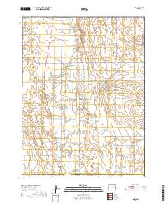 Gary 2019 topographic map thumbnail