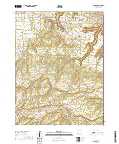 Glade Park 2019 topographic map thumbnail