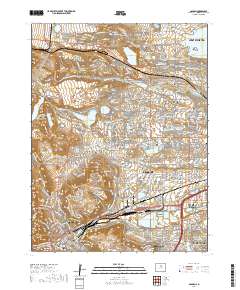 Golden 2019 topographic map thumbnail
